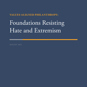 Values-Aligned Philanthropy Cover